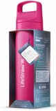 LifeStraw Go Steel waterfles met filter 500ml orchid pink