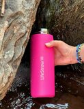 LifeStraw Go Steel waterfles met filter 500ml orchid pink