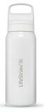 LifeStraw Go Steel waterfles met filter 700ml polar white