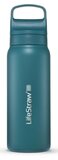 LifeStraw Go Steel waterfles met filter 700ml laguna teal