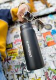 LifeStraw Go Steel waterfles met filter 700ml nordic noir