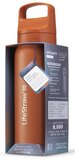 LifeStraw Go Steel waterfles met filter 700ml kyoto orange