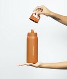 LifeStraw Go Steel waterfles met filter 700ml kyoto orange