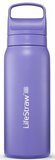 LifeStraw Go Steel waterfles met filter 700ml thistle purple