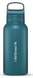 LifeStraw Go Steel waterfles met filter 1000ml laguna teal