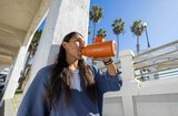 LifeStraw Go Steel waterfles met filter 1000ml kyoto orange