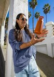 LifeStraw Go Steel waterfles met filter 1000ml kyoto orange