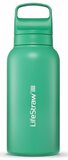 LifeStraw Go Steel waterfles met filter 1000ml cactus green