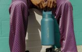 LifeStraw Go Steel waterfles met filter 1000ml thistle purple