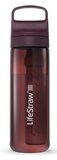 LifeStraw Go waterfles met filter 650ml merlot me away