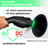 Daolar Wifi 11 kW - 16A - Type 2 - 5 pins-CEE thuislader - 3 fase - met instelbare timer - 5 meter kabel