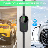 Daolar Wifi 11 kW - 16A - Type 2 - 5 pins-CEE thuislader - 3 fase - met instelbare timer - 5 meter kabel