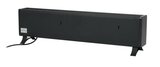 Eurom Alutherm Baseboard 1000 Wi-Fi Black convectorkachel
