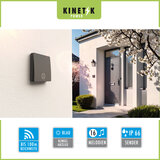 m-e KB-100 kinetische draadloze deurbel - zonder batterijen - 100 meter bereik