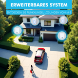 m-e BELL-5804 draadloze bewegingsmelder met Wifi ontvanger - 300 meter bereik