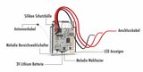 m-e BELL-5644 Wifi deurbel met converter - bedraad naar draadloos - 200 meter bereik