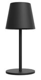 m-e Luna oplaadbare tafellamp - dimbaar - USB oplaadpoort - 6 kleurmodi - zwart