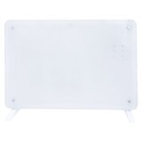 Emerio GR-133080.1 Glass convectorkachel wit - 2000 Watt - Timer - Afstandsbediening - IP24 - 60 m3