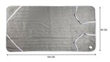Domo DO641ED 1-persoons onderdeken - 150 x 80 cm_