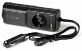 Technaxx Germany TE21 omvormer - 200 Watt uitgangsvermogen - 1x 230V - 2x USB