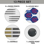 Target Raymond van Barneveld Gen. 6 95% Swiss steeltip dartpijlen