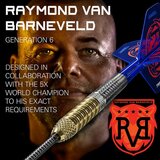 Target Raymond van Barneveld Gen. 6 95% Swiss steeltip dartpijlen