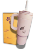 Air Up Tumbler met handvat Creamy White 890 ml starterskit + drie pods