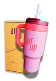 Air Up Tumbler met handvat Coral Pink 890 ml starterskit + drie pods