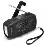 Technaxx Germany TX-238 FM/AM noodradio - Met dynamo, zonnepaneel en zaklamp