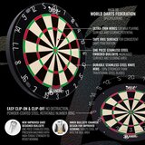 Shot Bandit Professional sisal dartbord