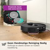 Bosch Spotless Max BCRDW3B robotstofzuiger met dweil - zwart - 11.000 Pa