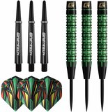 GOAT Athlete Green 90% steeltip dartpijlen
