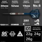 Target Star Wars Mandalorian 95% steeltip dartpijlen