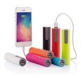 Loooqs Round 2200 mAh powerbank wit