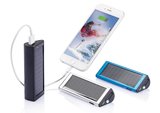 Loooqs Solar 2200 mAh zilver powerbank