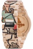 WeWOOD Alpha Woop MisterPhil Beige horloge