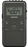 Sangean DT-140 zwart zakradio Sangean DT-140 zwart zakradio