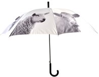 Esschert Design black and white animals paraplu Esschert Design black and white animals paraplu