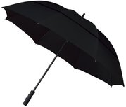 Falcone windproof eco golfparaplu zwart Falcone windproof eco golfparaplu zwart