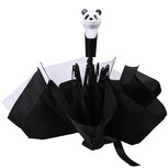 Esschert Design opvouwbare panda paraplu Esschert Design opvouwbare panda paraplu