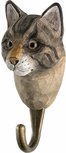 Wildlife Garden Kapstok Kat uit hout Wildlife Garden Kapstok Kat uit hout