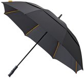 Falcone Robuust windproof golfparaplu zwart Falcone Robuust windproof golfparaplu zwart