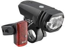 AXA Greenline 50 USB LED-verlichtingset AXA Greenline 50 USB LED-verlichtingset
