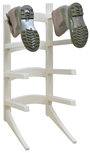 Esschert Design Laarzenrek staand robuust wit Esschert Design Laarzenrek staand robuust wit