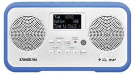 Sangean DPR-77 blauw DAB+ radio Sangean DPR-77 blauw DAB+ radio