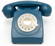GPO 746 Rotary azure klassieke telefoon GPO 746 Rotary azure klassieke telefoon