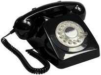 GPO 746 Rotary zwart klassieke telefoon GPO 746 Rotary zwart klassieke telefoon