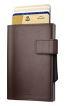Ögon Cascade Snap Dark Brown creditcardhouder Ögon Cascade Snap Dark Brown creditcardhouder
