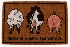 Esschert Design Home is where the herd is kokosmat Esschert Design Home is where the herd is kokosmat