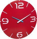 TFA Contour rood 35 cm klok TFA Contour rood 35 cm klok